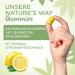 Quercetin Zinc Gummy Bears - Immune Support with Lemon Flavor - 60 Vegetarian Gummies - Natural & No Artificial Additives - Buy Online on GoSupps.com