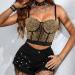 Shop Glitzer Top for Women - Trendy Sparkle Crop Tops & Party Vests | Sexy Tank Tops for Carnival & Streetwear - Buy Online on GoSupps.com