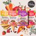  Bio&Me Bio&Me - Granola Variety Pack | Apple & Cinnamon Cocoa & Hazelnut Super Berries and Seeds & Nuts | Vegan No Added Sugar Gut Goodness | Pack of 4 x 360g - Buy Online on GoSupps.com