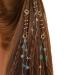 Colored Stone Hair Charms for Braids & Dreadlocks - 6Pcs Gold Green Purple Set - Buy Online on GoSupps.com