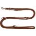 Dog leash double leash training leash for medium dogs up to 45 kg over 39 colors very stable (3.50 m brown) 3.50 m brown