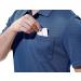 TBMPOY Men's Quick Dry Polo Shirt with Pocket - Dark Grey Blue - XX-Large - Buy Online on GoSupps.com