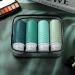 Gemice Travel Bottles for Toiletries CAA Approved 90ml Silicone Travel Bottles Leak Proof Travel Size Containers Travel Essentials for Lotion Soap Liquid Shampoo BPA Free(4 Pack) Malachite - Buy Online on GoSupps.com