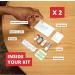 INSTI HIV Self Test TWIN PACK HIV Test Kit At Home Rapid HIV Test Kit At Home with 1-Minute Results Easy and Discreet At-Home Testing - Buy Online on GoSupps.com