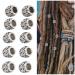 Hair Braiding Beads | 30 Alloy Vintage Beard Beads for Women | Exquisite Daily Use Accessories - Buy Online on GoSupps.com