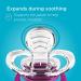 Smilo Orthodontic Pacifier | Aqua Stage 2 | Supports Palate | 3-9 Months | Pack of 3 - Buy Online on GoSupps.com