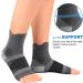Plantar Fasciitis Sock (6 Pairs) - Compression Foot Sleeves for Men and Women - Arch and Ankle Support - Black, Gray, White - Large Size - 6 Pair Pack - Buy Online on GoSupps.com