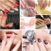 60 Sheets French Tip Nail Stickers French Manicure Nail Art Stickers French Nail Tips Guides Self-Adhesive Nail Tape for Nail Art French Tip Nail Tool 6 Shapes - Buy Online on GoSupps.com