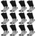 Thermal Diabetic Socks Thick Warm Winter Non-Binding Loose Crew Socks Men Women Unisex (9-11 12 Pairs) 9-11 12 Pairs