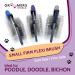 Groomers World - Firm Flexi Slicker Brush - Suitable for Poodle Doodle Bichon Dog Breeds - Small - Buy Online on GoSupps.com