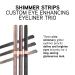 Physicians Formula Shimmer Eyeliner Pencil Set - Black, Dark Brown, Brown - Dermatologist Approved Triple Eye Enhancing Trio - Buy Online on GoSupps.com