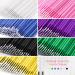 Annhua 600Pcs Disposable Micro Applicator Brushes for Makeup, Eyelash Extensions, Dental Care - Pink Blue Purple Mix - Buy Online on GoSupps.com