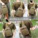 Valinov Tactical Shoulder Bag with USB Charging Port - Black | Military Sling Daypack - Buy Online on GoSupps.com