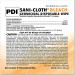 PDI Sani-Cloth Bleach Wipe U26595, 11.5 x 11.75 - Box of 40 | Powerful Disinfectant Wipes - Buy Online on GoSupps.com