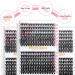HxyGogo DIY Wispy Clusters Lash Extensions 280 pcs - Natural Look, Reusable Individuals - 30D-40D - Buy Online on GoSupps.com