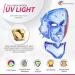 FDA Cleared 8-in-1 LED Light Therapy Face Mask for Anti-Aging & Dark Spot Removal + Ice Roller - Rose Gold - Buy Online on GoSupps.com