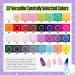 MEFA Dip Powder Nail Kit - 32 Colors with Electric Nail Drill | Summer Glitter Hot Pink Pastel Violet Neon Orange | Perfect for French Nail Art & Salon Quality Manicure - Buy Online on GoSupps.com