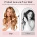 Svoky 32mm Tourmaline Ceramic Curling Tongs for Short to Long Hair - 1.25 Large Barrel Curling Iron with 5 Temp Settings, Dual Voltage - Champagne Gold - Buy Online on GoSupps.com