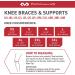 McDavid X-Large Knee Brace Support with Side Stays | Compression Sleeve for Knee Stability, Patellar Tendonitis, Arthritis Pain Relief & Recovery - Buy Online on GoSupps.com