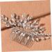Ipetboom Pearl Tiara Hair Comb Hair Barrettes for Women Womens Barrettes for Hair Hanfu Hair Accessories Flower Hair Tiara Rhinestone Hair Side Comb Bride European and American Rhinestones - Buy Online on GoSupps.com