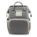 OTTOLIVES 3-in-1 Diaper Bag Backpack with Changing Station | Large Capacity Baby Bag for Boys and Girls - Grey - Buy Online on GoSupps.com