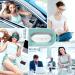 Slimpal Cordless Heating Pad with Massager - Portable USB Heat Wrap for Cramps Relief | Electric Fast Heating - White - Buy Online on GoSupps.com
