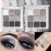  G n rique Eyeshadow Palette Smoky Makeup Matte Shimmer High Pigment 9 Colour Shadow Set Blendable Gothic Cosmetics Eye Makeup for Women and Prom Parties Nine Colors - Buy Online on GoSupps.com