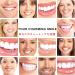 Mxrfactory Dentures Pebble Gel Smile Veneer - Comfort Fit Flex Veneers for Perfect Smile - 12 Pairs for Men & Women - Buy Online on GoSupps.com