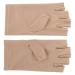 Professional UV Protective Gloves for Nail Art - Anti-UV Fiber Cotton Manicure Tool - Beige - Shop Internationally! - Buy Online on GoSupps.com