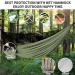 Camping Hammock with Mosquito Net & Rain Fly - Portable Double Nylon Parachute Hammock for Backpacking & Travel - Buy Online on GoSupps.com