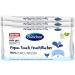 B bchen aqua touch wet wipes 144 pieces (3 x 48) - sensitive care cloths with 99% pure water moist cloths for newborns and babies