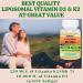 Nikoni Liposomal Vitamin D3 10000 IU, Vitamin K2 (MK-7) 250 mcg, Infused with Coconut & Avacado Oil, Easy to Swallow, Supports Calcium Absorption, Bone Health, 180 Vegan Softgels - Buy Online on GoSupps.com