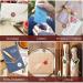 Yagugu Wax Stamps for Letter Sealing: 2Pcs Style Wax Stamp Sealer Seal Monogram Initial A Kit for Thanksgiving Christmas Halloween Wedding Invitations Party Envelope Alphabet Signatures Stamper Gift - Buy Online on GoSupps.com
