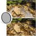 K&F Concept 77mm CPL Polarizer Filter for Camera Lens - Reduce Glare, Enhance Contrast - Ultra-Slim Design with Cleaning Cloth - Buy Online on GoSupps.com