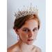 SWEETV Rhinestone Queen Crown - Crystal Wedding Tiara for Bride | Multicolored Costume Hair Accessory for Prom, Quinceanera & Celebrations - Buy Online on GoSupps.com