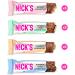 Nicks Protein Bar Mix Box - Keto Snack Bars | 4g Net Carbs, 15g Protein, 5g Collagen | Gluten Free & Low Carb Snacks | No Added Sugar (9x50g) - Buy Online on GoSupps.com