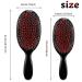 2-Piece Boar Bristle Hair Brushes with Nylon Quill | Natural Bristles for Hair Extensions, Fine Hair | Women, Men, Kids - Buy Online on GoSupps.com