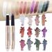Lucoss Double-Sided Eyeshadow Pencil | Highlighter & Lid Shadow Stick | Shimmer & Matte Eyeliner for Girls & Women | Perfect Gift (A3) - Buy Online on GoSupps.com