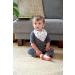 L SSIG Baby Bib Scarf Set - 2 PCS Organic Cotton Reversible Bandana for Babies | Little Forest Fox Design - Buy Online on GoSupps.com