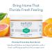 Florida Fresh Citrus Sea Salt Scrub - Detoxifying Shea Moisturizing - Natural Skin Care for Radiant Glow - 9 oz - Buy Online on GoSupps.com