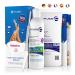 Horn skin remover Mr. Fuss solution No.4 - Fast soft - 250ml plus pack multi - against cornea cuticle pressure points calluses with immediate effect in 10 minutes