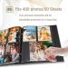 400 Pockets Black Photo Album 6x4 - Large Capacity Linen Album for Family, Wedding, Anniversary - Holds 400 Vertical 10x15cm Photos - Miaikoe - Buy Online on GoSupps.com