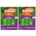 Children's Zyrtec Dye-Free Chewables for 24 Hour Allergy Relief 2.5 mg Cetirizine Hydrochloride Antihistamine Tablets Kids Allergy Medicine Relieves Sneezing & Itchy Throat Grape 24 + 12 ct