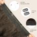FESHFEN Invisible Wire Hair Extensions 16 Inch Chestnut Brown - Adjustable Size, Secure Clips - Long Wavy Synthetic Hair Headband for Women - Buy Online on GoSupps.com