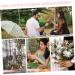 Zerodeko Laundry Room Accessories 200 Pcs Simulation Decorative Flower Silk Cloth Bride Wedding Drum Kit Kids Ivoryx4pcs 6.8 6.8cmx4pcs - Buy Online on GoSupps.com