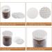 PATIKIL 38mm/1.5" Foam Lid Liner 100Pack PS Foam Resistant Tamper Pressure Sensitive Seal for Bottle Cap Liners Seals - Buy Online on GoSupps.com