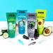 FREEMAN Facial Mask Variety Pack - Oil-Absorbing Clay, Renewing Peel-Off, Hydrating Gel, Polishing Charcoal - 6 fl oz Tubes (4 Pack) - Buy Online on GoSupps.com