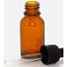 24 Pack Amber 15ml Glass Bottles with Glass Eye Droppers - Buy Online on GoSupps.com