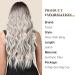 Testar Gray Wigs for Black Women - Long Ombre Brown Gray Curls with Bangs | Heat-Resistant Synthetic Wigs for Daily Wear - Buy Online on GoSupps.com